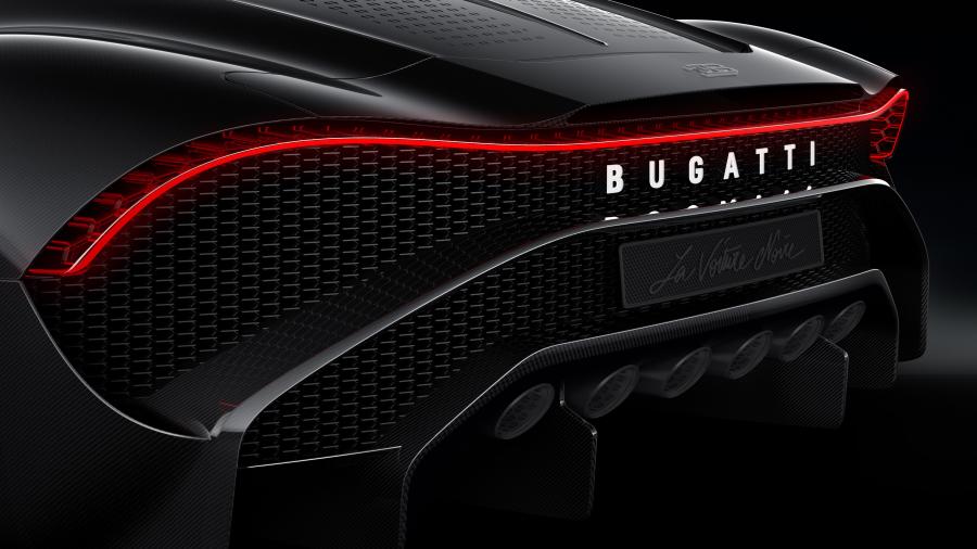 Детали экстерьера Bugatti La Voiture Noire 2019 года  (фото 15 из 38)